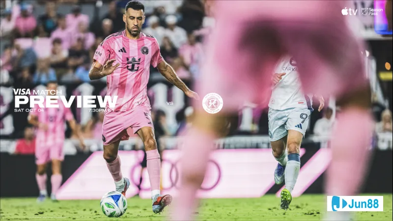 Cầu thủ của Inter Miami vượt qua cầu thủ New England bằng kỹ thuật đi bóng tinh tế