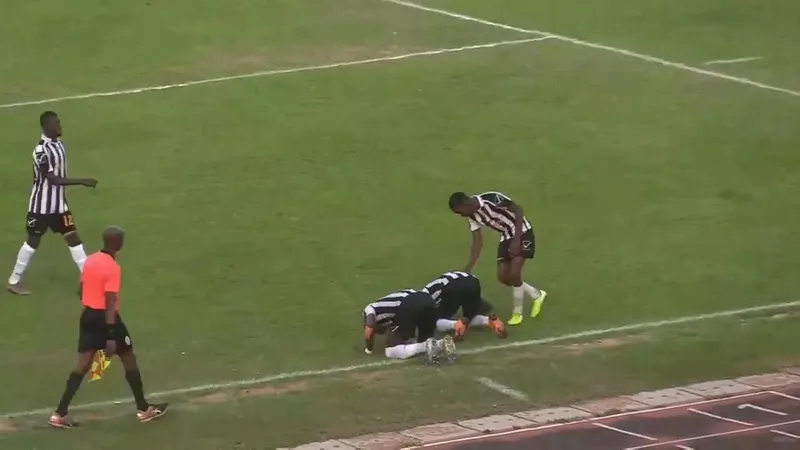 Trận đấu giữa Bakaridjan và Real Bamako