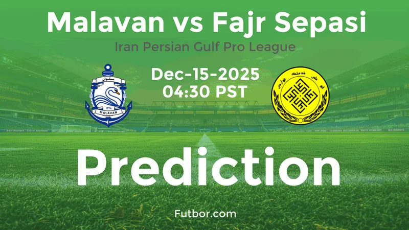Trận đấu giữa Malavan và Fajr Sepasi - "Malavan" vs "Fajr