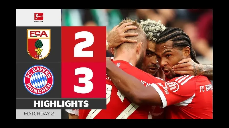 Cầu thủ Bayern Munich ứng phó nhanh chóng với sự áp đảo từ đối thủ Augsburg. Cầu thủ Bayern Munich ứng phó nhanh chóng với sự áp đảo từ đối thủ Augsburg.